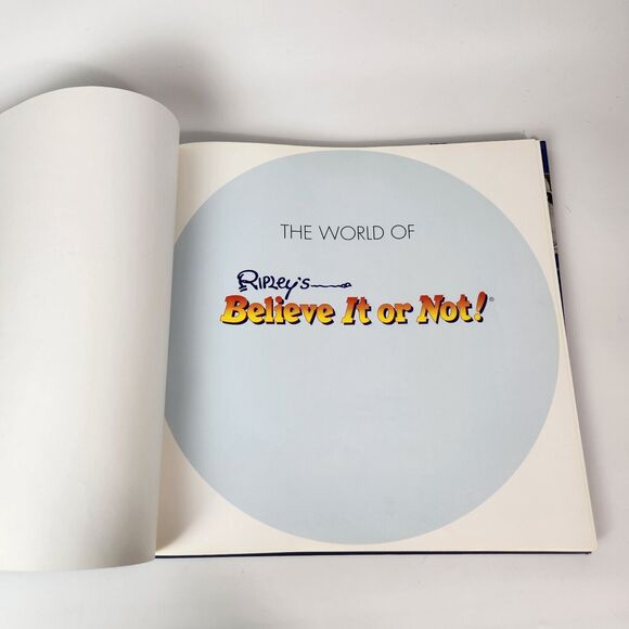 The World Of Ripleys Believe It Or Not Hardcover Book 1999 Bizarre Extraordinary - Picture 7 of 11